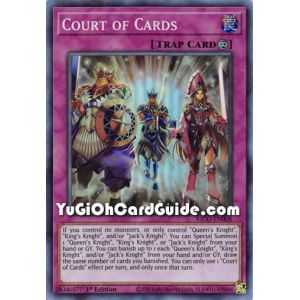 Court of Cards (Super Rare) – Kings Court | Carta YUGIOH en México