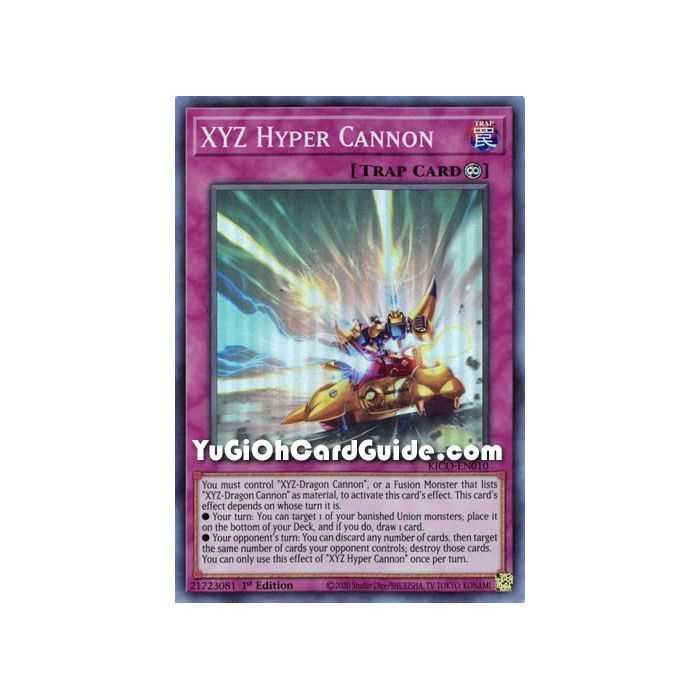 XYZ Hyper Cannon (Super Rare) – Kings Court | Carta YUGIOH en México