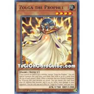 Zolga the Prophet (Rare) – Kings Court | Carta YUGIOH en México