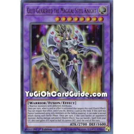 Gilti-Gearfried the Magical Steel Knight (Ultra Rare) – Kings Court | Carta YUGIOH en México