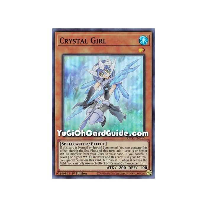 Crystal Girl (Super Rare) – Kings Court | Carta YUGIOH en México
