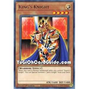 King's Knight (Rare) – Kings Court | Carta YUGIOH en México