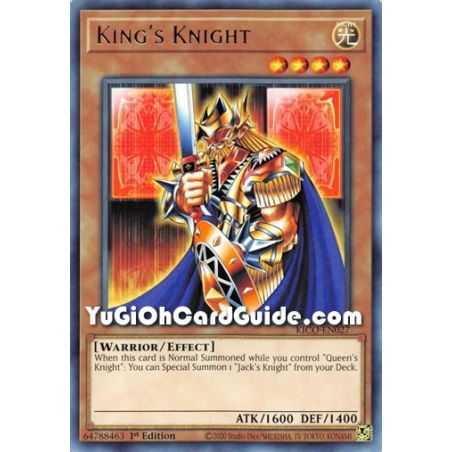 King's Knight (Rare) – Kings Court | Carta YUGIOH en México