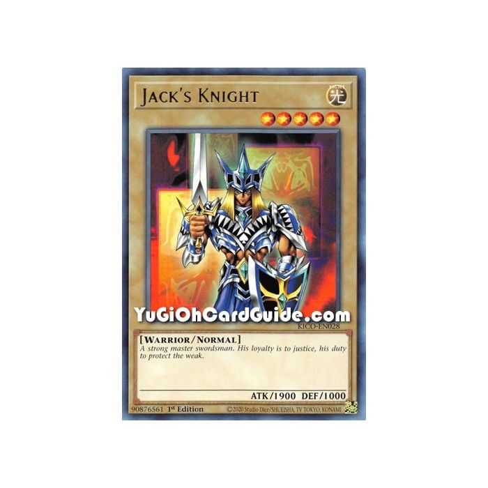 Jack's Knight (Rare) – Kings Court | Carta YUGIOH en México