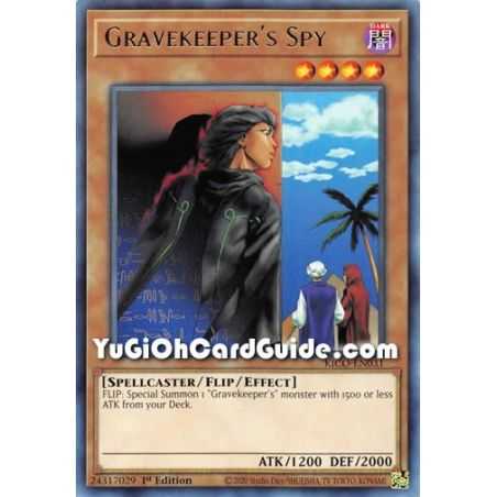 Gravekeeper's Spy (Rare) – Kings Court | Carta YUGIOH en México