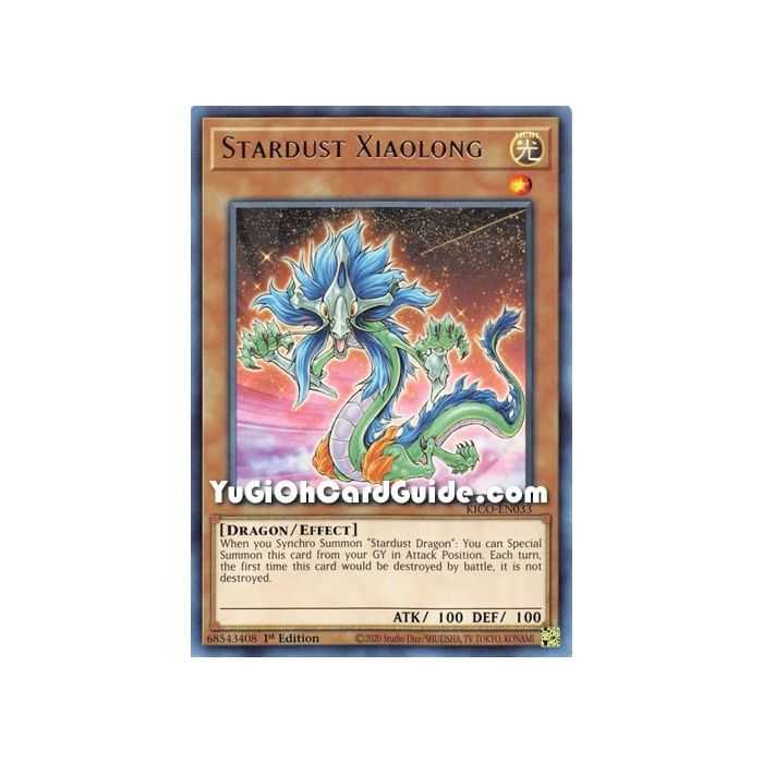 Stardust Xiaolong (Rare) – Kings Court | Carta YUGIOH en México