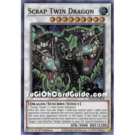 Scrap Twin Dragon (Super Rare) – Kings Court | Carta YUGIOH en México