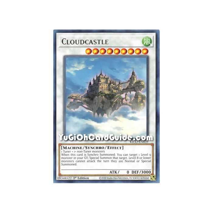 Cloudcastle (Rare) – Kings Court | Carta YUGIOH en México