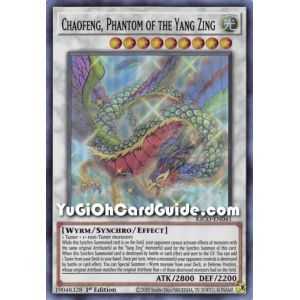 Chaofeng, Phantom of the Yang Zing (Super Rare) – Kings Court | Carta YUGIOH en México