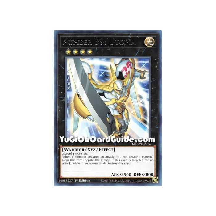 Number 39: Utopia (Rare) – Kings Court | Carta YUGIOH en México