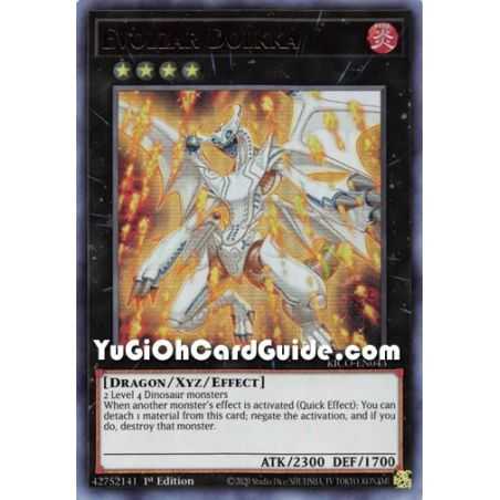 Evolzar Dolkka (Ultra Rare) – Kings Court | Carta YUGIOH en México