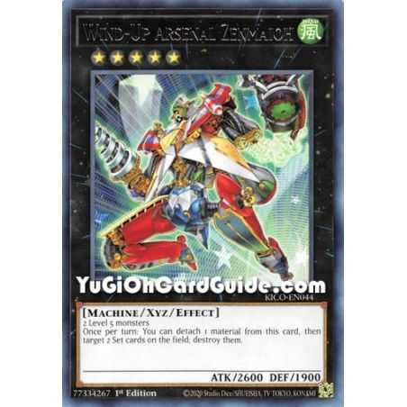 Wind-Up Arsenal Zenmaioh (Rare) – Kings Court | Carta YUGIOH en México