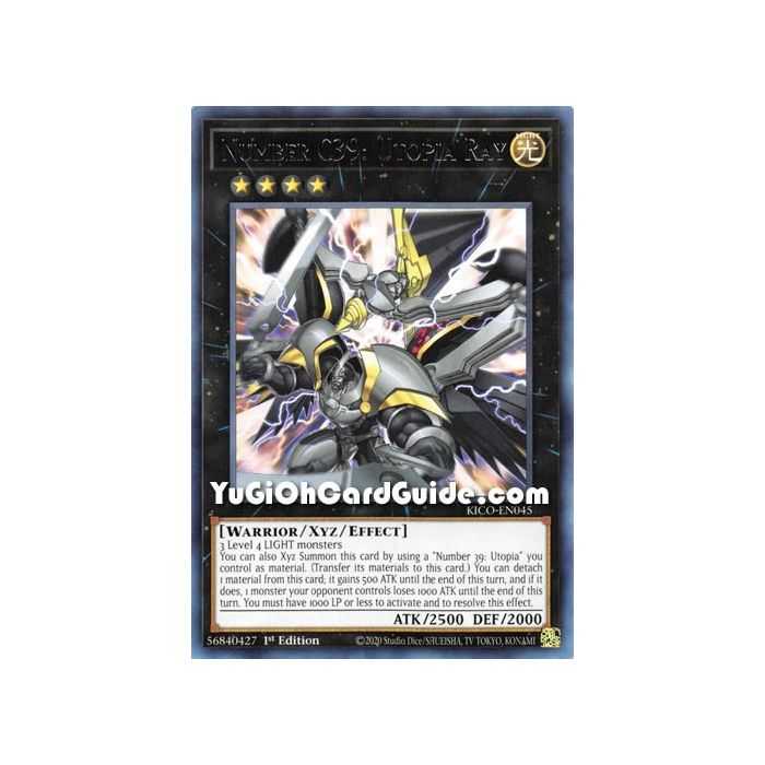 Number C39: Utopia Ray (Rare) – Kings Court | Carta YUGIOH en México