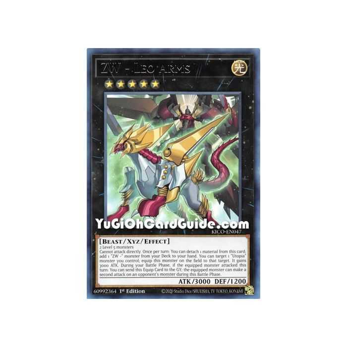 ZW - Leo Arms (Rare) – Kings Court | Carta YUGIOH en México