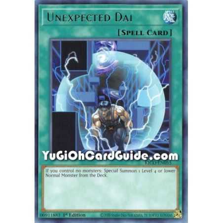 Unexpected Dai (Rare) – Kings Court | Carta YUGIOH en México