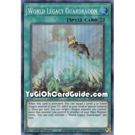 World Legacy Guardragon (Super Rare) – Kings Court | Carta YUGIOH en México