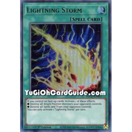 Lightning Storm (Ultra Rare) – Kings Court | Carta YUGIOH en México
