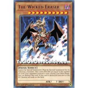 The Wicked Eraser (Rare) – Kings Court | Carta YUGIOH en México