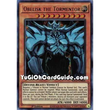 Obelisk the Tormentor (Ultra Pharaoh's Rare) – Kings Court | Carta YUGIOH en México