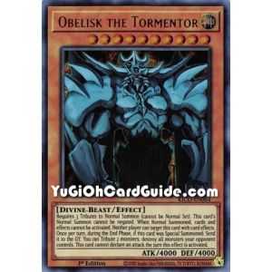 Obelisk the Tormentor (Secret Pharaoh's Rare) – Kings Court | Carta YUGIOH en México