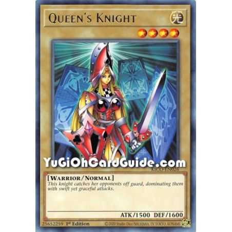 Queen's Knight (Collector's Rare) – Kings Court | Carta YUGIOH en México