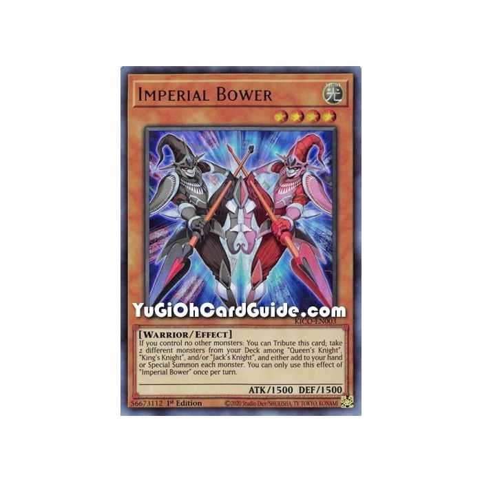 Imperial Bower (Collector's Rare) – Kings Court | Carta YUGIOH en México