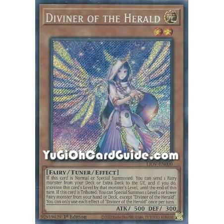 Diviner of the Herald (Secret Rare) – Lightning Overdrive | Carta YUGIOH en México