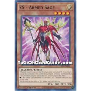 ZS - Armed Sage (Common) – Lightning Overdrive | Carta YUGIOH en México