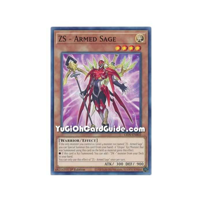 ZS - Armed Sage (Common) – Lightning Overdrive | Carta YUGIOH en México