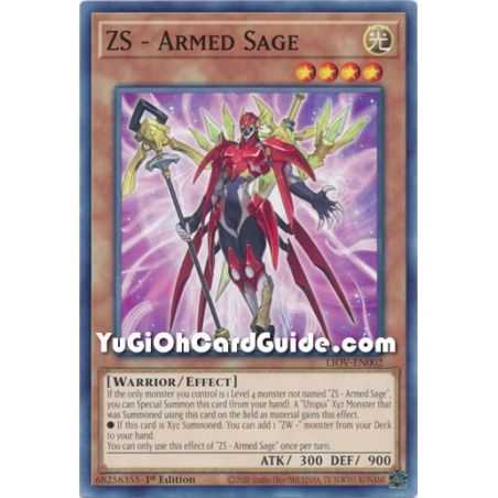 ZS - Armed Sage (Common) – Lightning Overdrive | Carta YUGIOH en México