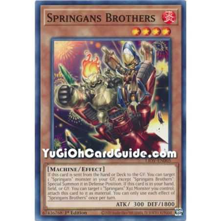 Springans Brothers (Common) – Lightning Overdrive | Carta YUGIOH en México