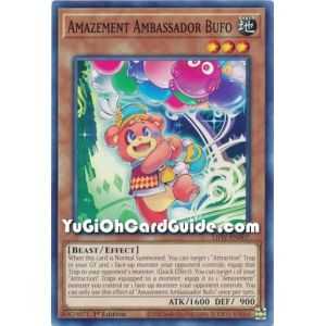 Amazement Ambassador Bufo (Common) – Lightning Overdrive | Carta YUGIOH en México