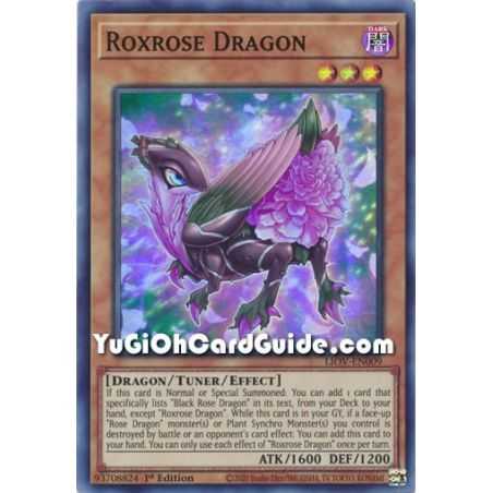 Roxrose Dragon (Super Rare) – Lightning Overdrive | Carta YUGIOH en México
