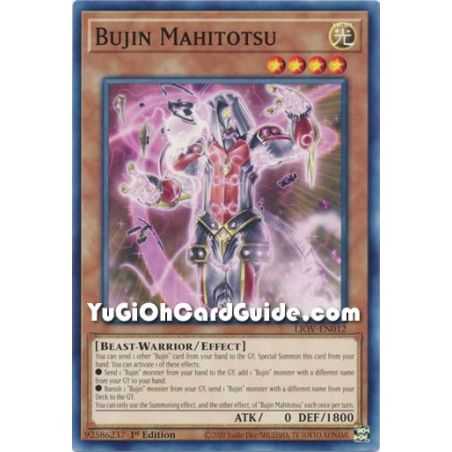 Bujin Mahitotsu (Common) – Lightning Overdrive | Carta YUGIOH en México