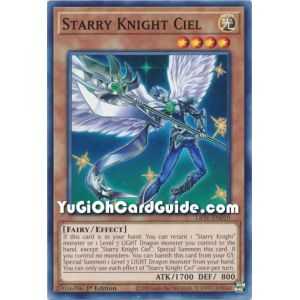 Starry Kinght Ciel (Common) – Lightning Overdrive | Carta YUGIOH en México
