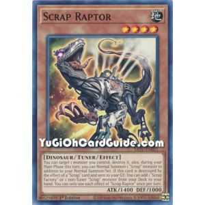 Scrap Raptor (Common) – Lightning Overdrive | Carta YUGIOH en México