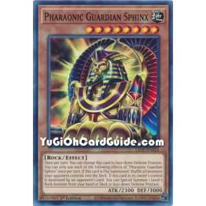Pharaonic Guardian Sphinx (Common) – Lightning Overdrive | Carta YUGIOH en México