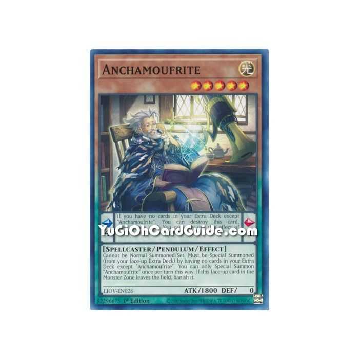 Anchamoufrite (Common) – Lightning Overdrive | Carta YUGIOH en México