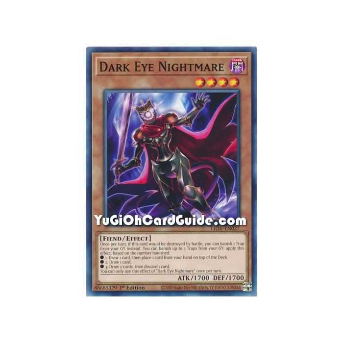 Dark Eye Nightmare (Common) – Lightning Overdrive | Carta YUGIOH en México