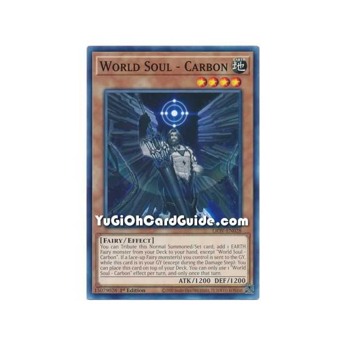 World - Soul Carbon (Common) – Lightning Overdrive | Carta YUGIOH en México