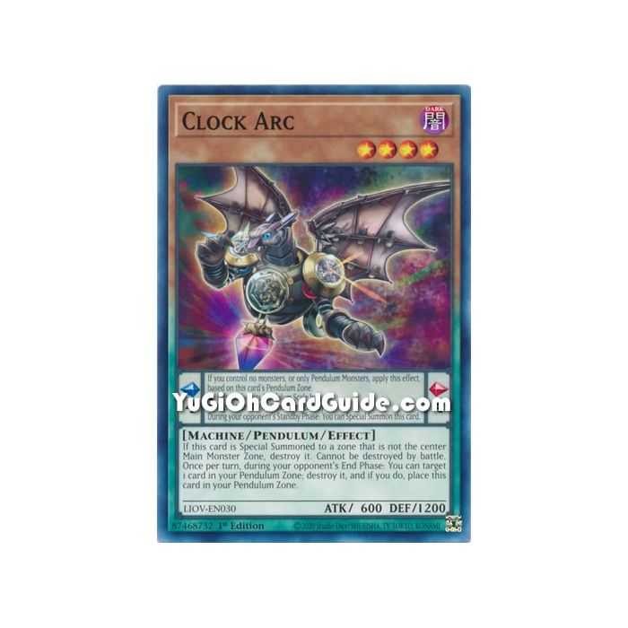 Clock Arc (Common) – Lightning Overdrive | Carta YUGIOH en México