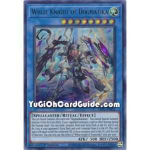 White Knight of Dogmatika (Ultra Rare) – Lightning Overdrive | Carta YUGIOH en México