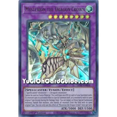 Mysterion the Dragon Crown (Ultra Rare) – Lightning Overdrive | Carta YUGIOH en México