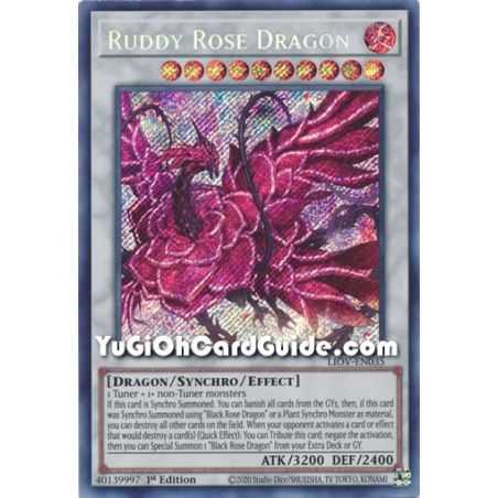 Ruddy Rose Dragon (Secret Rare) – Lightning Overdrive | Carta YUGIOH en México