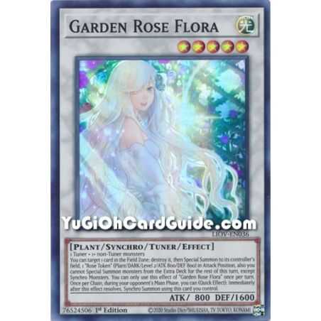 Garden Rose Flora (Super Rare) – Lightning Overdrive | Carta YUGIOH en México