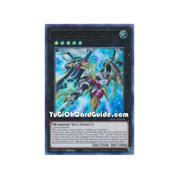 Ultimate Dragonic Utopia Ray (Ultra Rare) – Lightning Overdrive | Carta YUGIOH en México
