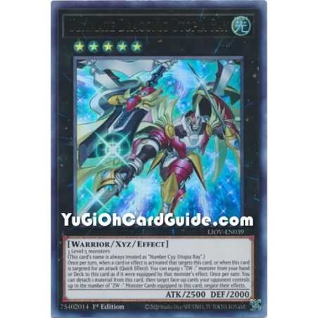 Ultimate Dragonic Utopia Ray (Ultra Rare) – Lightning Overdrive | Carta YUGIOH en México