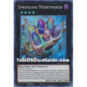Springans Merrymaker (Super Rare) – Lightning Overdrive | Carta YUGIOH en México