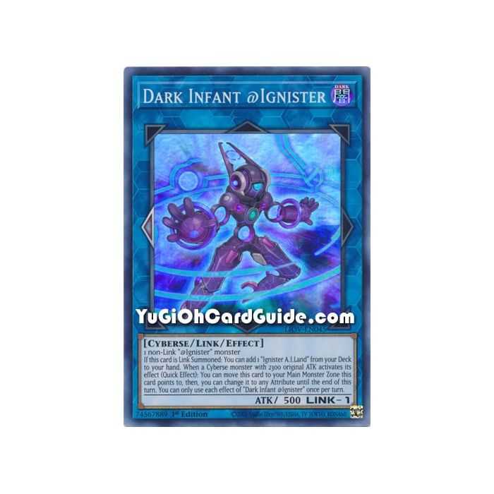 Dark Infant @Ignister (Super Rare) – Lightning Overdrive | Carta YUGIOH en México