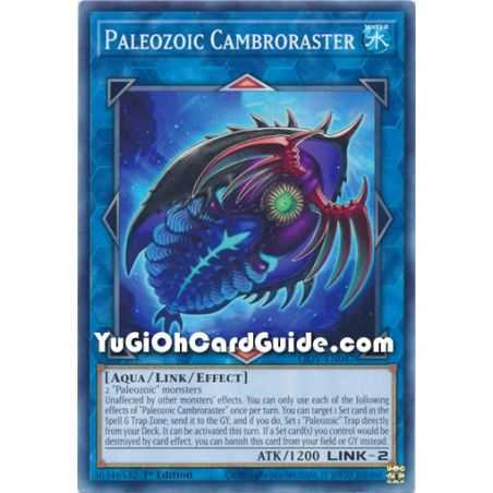 Paleozoic Cambroraster (Common) – Lightning Overdrive | Carta YUGIOH en México